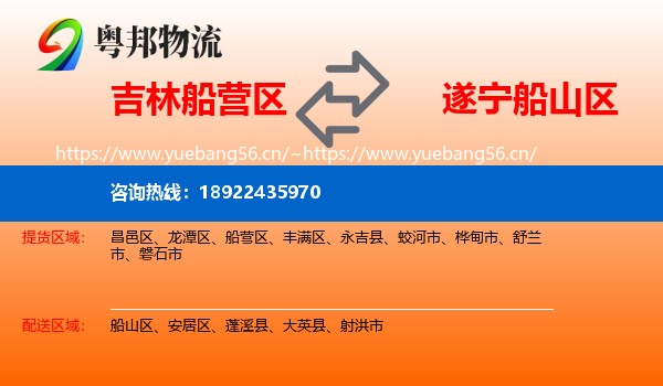 吉林船营区到船山区物流
