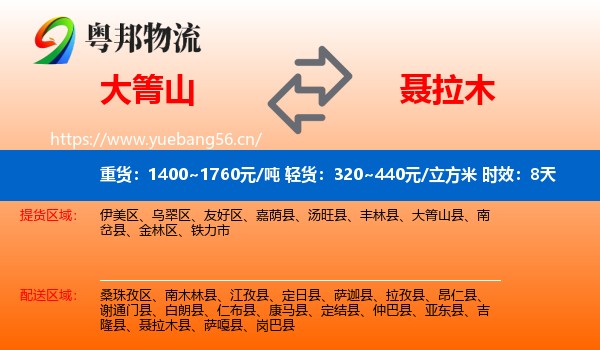 大箐山到聂拉木县物流 大箐山到聂拉木县物流专线名片