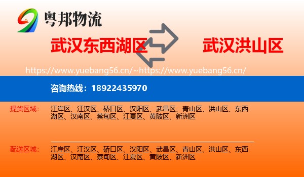 武汉东西湖区到洪山区物流