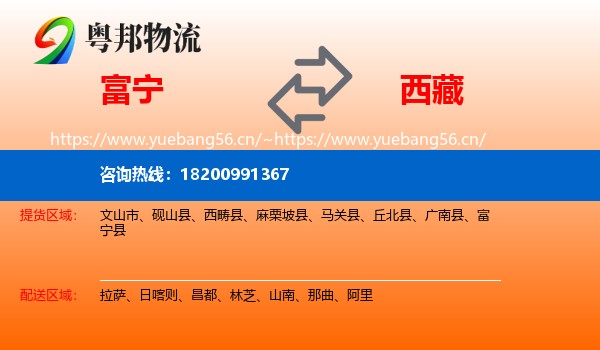 富宁到西藏物流