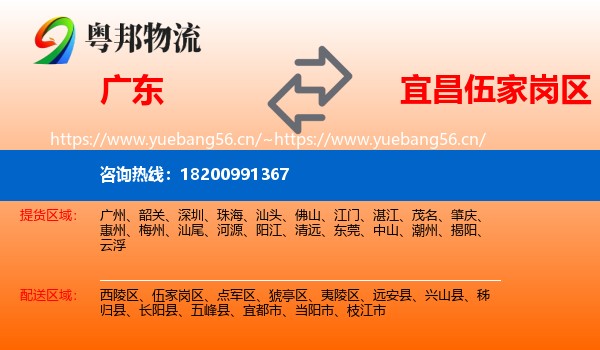 广东到伍家岗区物流