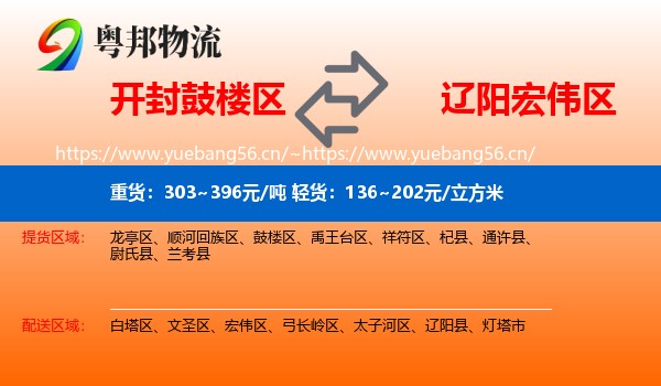 鼓楼区到宏伟区物流专线