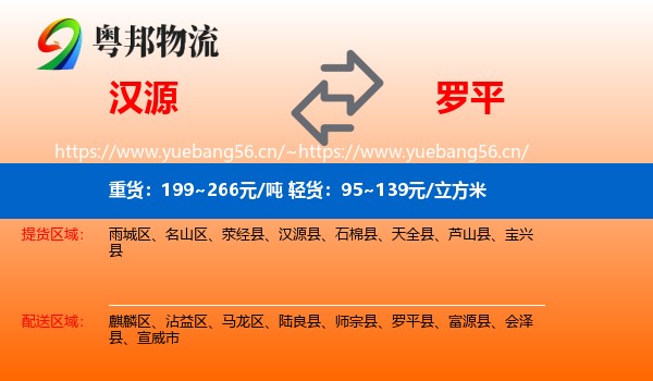 汉源到罗平县物流