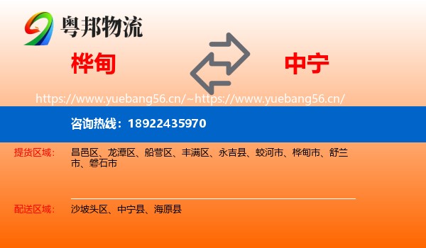 桦甸到中宁县物流