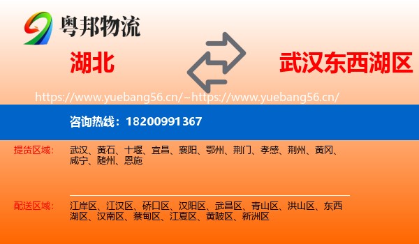 湖北到东西湖区物流