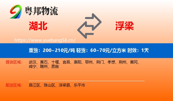湖北到浮梁县物流专线名片
