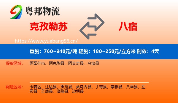 克孜勒苏到八宿县物流 克孜勒苏到八宿县物流专线名片