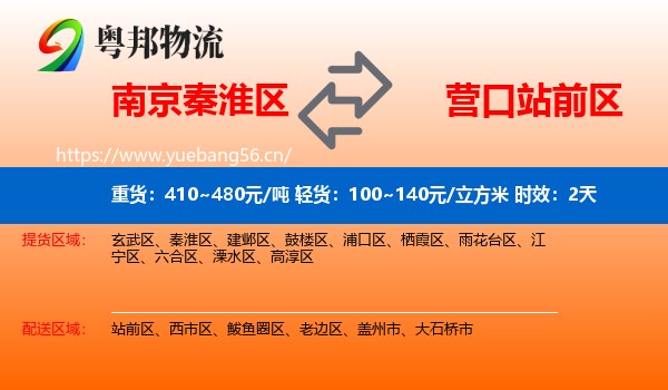 南京秦淮区到站前区物流 南京秦淮区到站前区物流专线名片