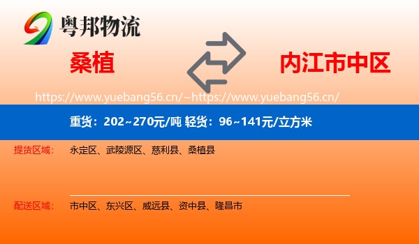 桑植到市中区物流