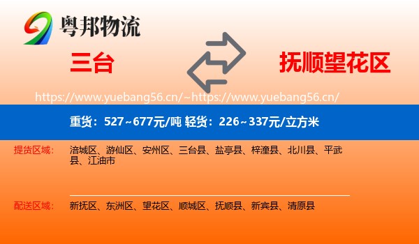 三台到望花区物流