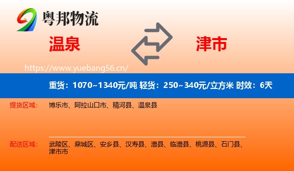 温泉到津市市物流 温泉到津市市物流专线名片