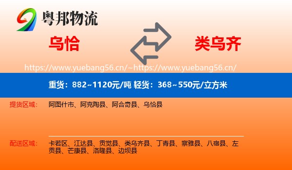 乌恰到类乌齐县物流