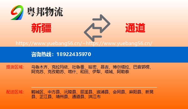 新疆到通道县物流