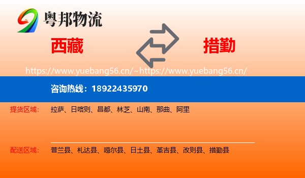 西藏到措勤县物流
