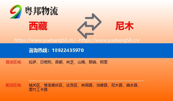 西藏到尼木县物流