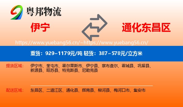 伊宁到东昌区物流