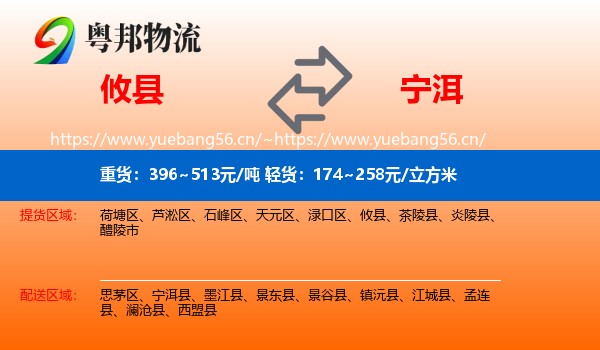攸县到宁洱县物流