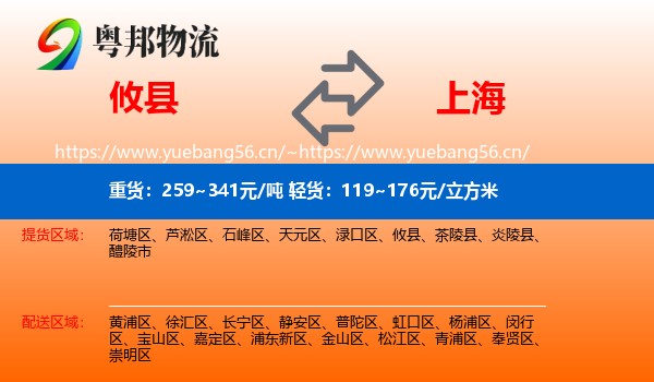 攸县到上海物流专线