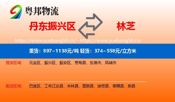 丹东振兴区到林芝物流